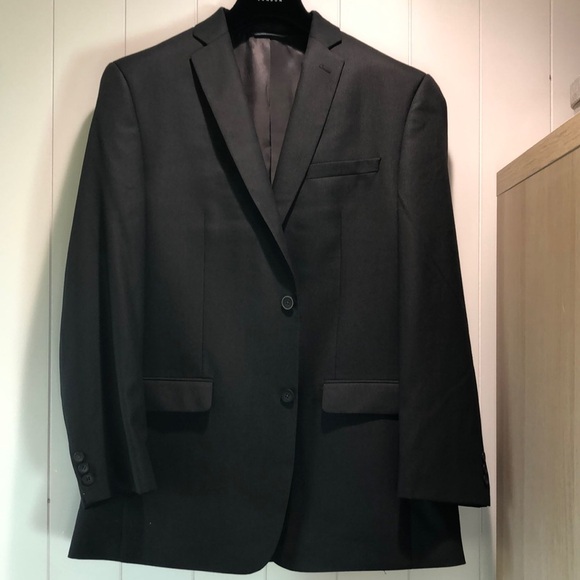 Like new Marc New York Andrew Marc charcoal grey textured blazer 42L - Picture 1 of 8